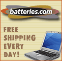 Free Shipping Every Day at Batteries.com for Your Laptop Batteries